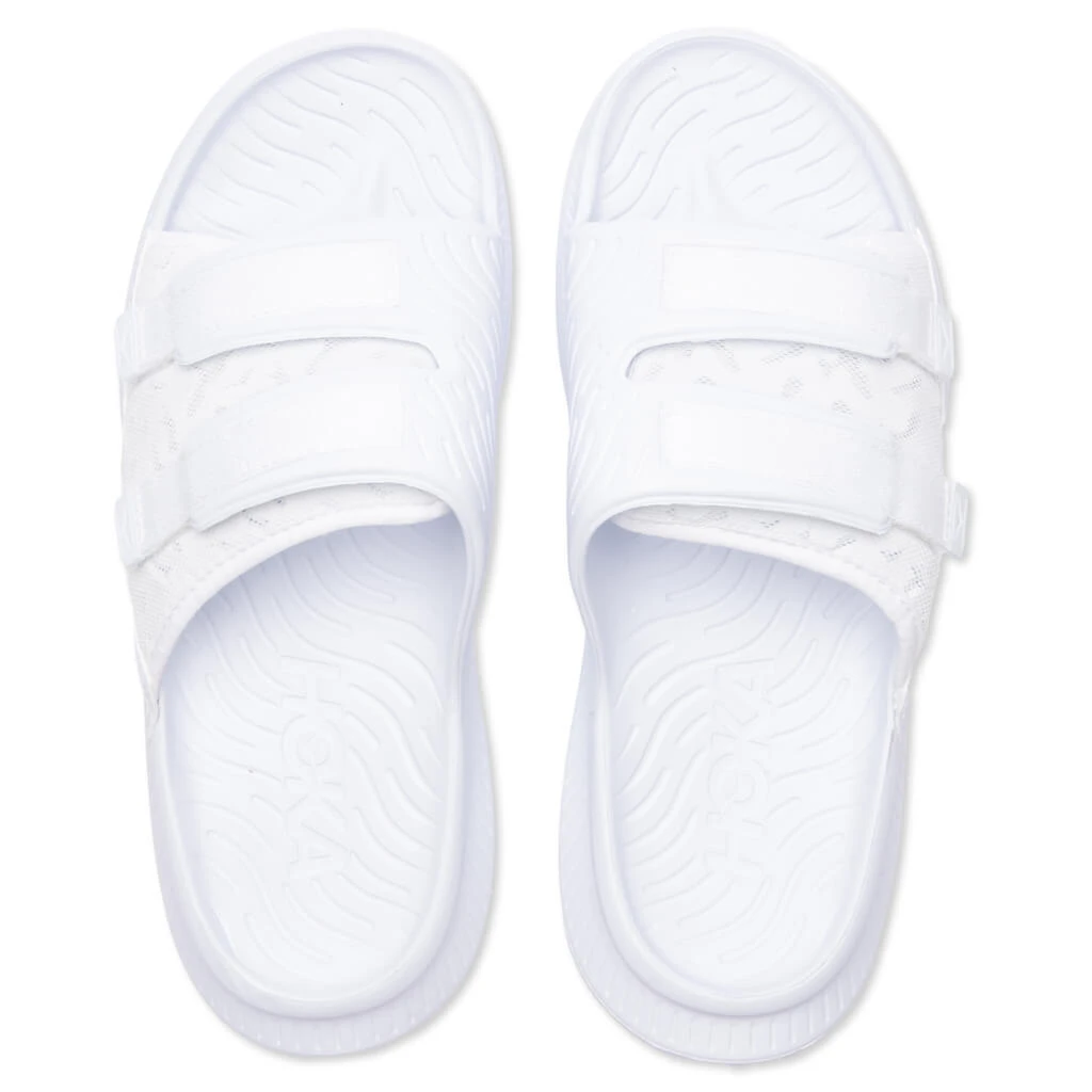 Hoka Ora Luxe - White/White 4 Hoka Ora Luxe - White/White - Image 2