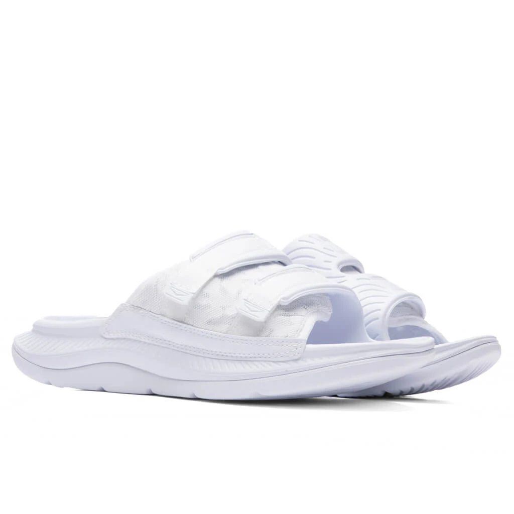 Hoka Ora Luxe - White/White 5 Hoka Ora Luxe - White/White - Image 3