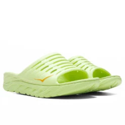 Hoka Ora Recovery Slide - Butterfly/Radiant Yellow 8 Hoka Ora Recovery Slide - Butterfly/Radiant Yellow -Birkenstock Store Hoka One One Ora Recovery Slide Butterfly Radiant Yellow 1134527 BRYW 06 27 22 Feature MARY NELLE 3
