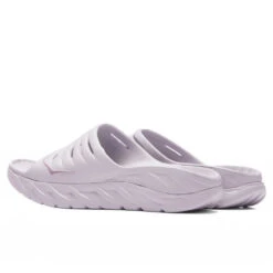 Hoka Ora Recovery Slide - Lilac Marble/Elderberry -Birkenstock Store Hoka One One Ora Recovery Slide Lilac Marble Elderberry 1134527 LMEL 10 10 22 Feature VR 5 b7ea354a 874f 4b2c a7bc 47ecd7426dfa