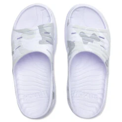 Hoka Ora Recovery Slide - White Camo -Birkenstock Store Hoka One One Ora Recovery Slide White White 1126850 WWH 07 11 22 feature04
