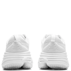 Hoka Women's Bondi 8 - White/White -Birkenstock Store Hoka One One Women s Bondi 8 White White 1127952 WWH 08 15 22 Feature JORDAN 4