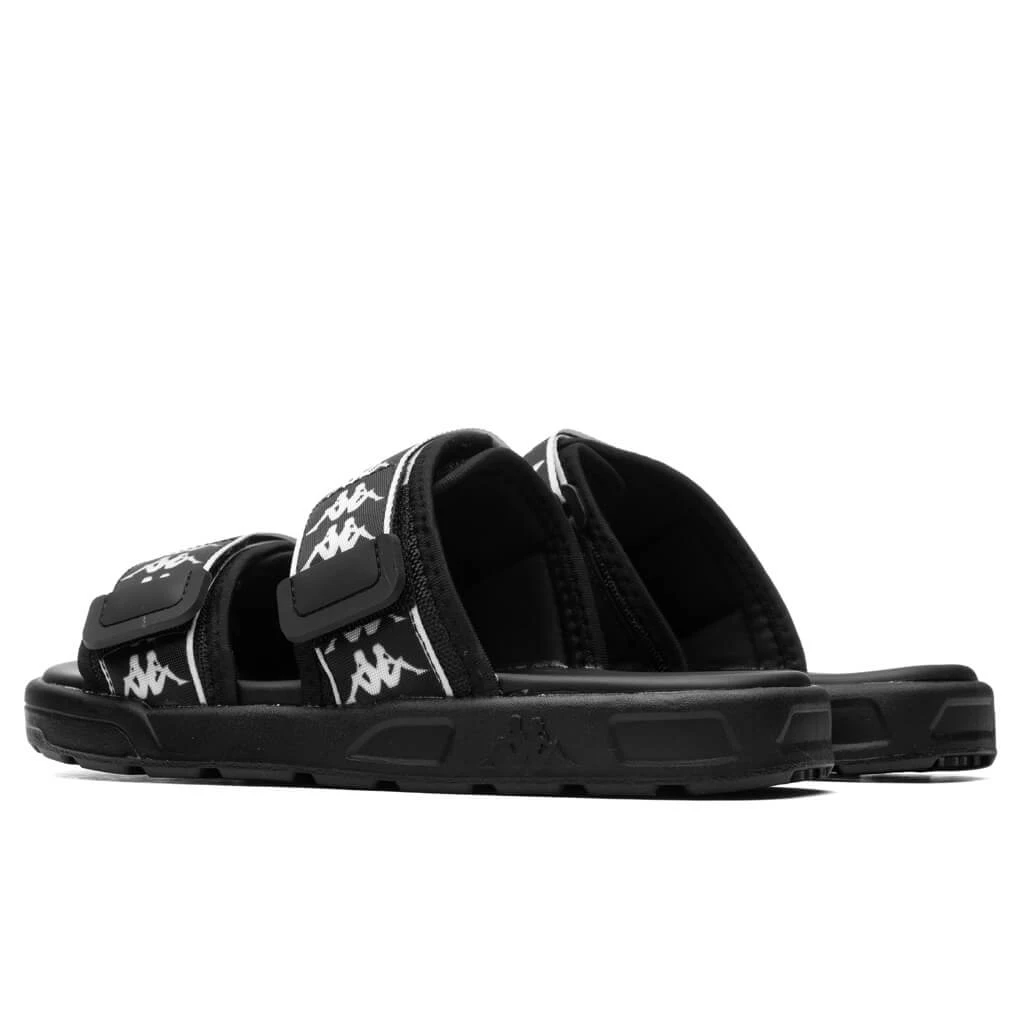 Kappa 222 Banda Aster 1 Sandals - Black/White 5 Kappa 222 Banda Aster 1 Sandals - Black/White - Image 3