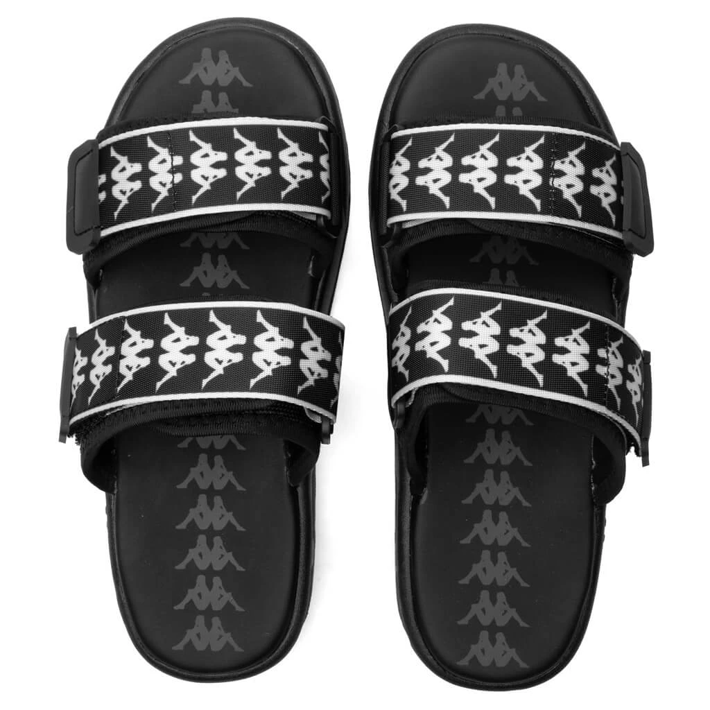 Kappa 222 Banda Aster 1 Sandals - Black/White 6 Kappa 222 Banda Aster 1 Sandals - Black/White - Image 4