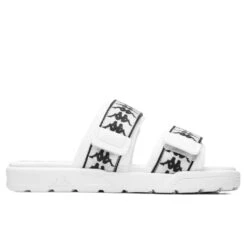 Kappa 222 Banda Aster 1 Sandals - White/Black