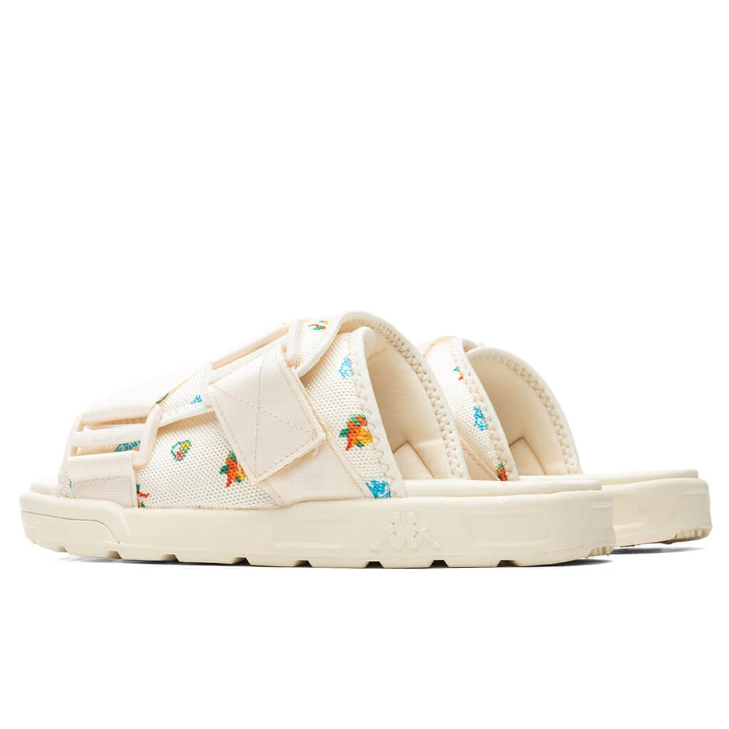 Kappa 222 Banda Degana Sandals - Off-White/Blue Hawaiian 5 Kappa 222 Banda Degana Sandals - Off-White/Blue Hawaiian - Image 3