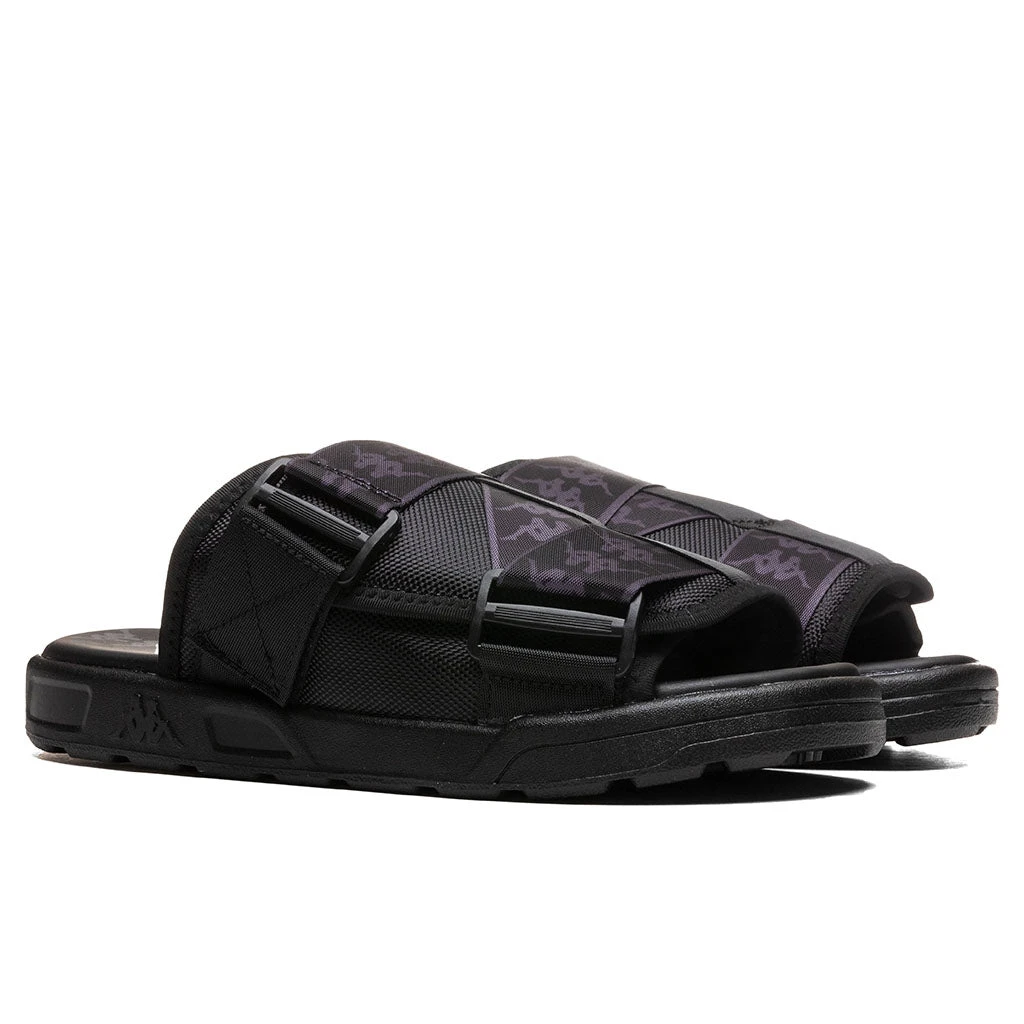 Kappa 222 Banda Mitel 1 Sandals - Black/Grey DK 4 Kappa 222 Banda Mitel 1 Sandals - Black/Grey DK - Image 2