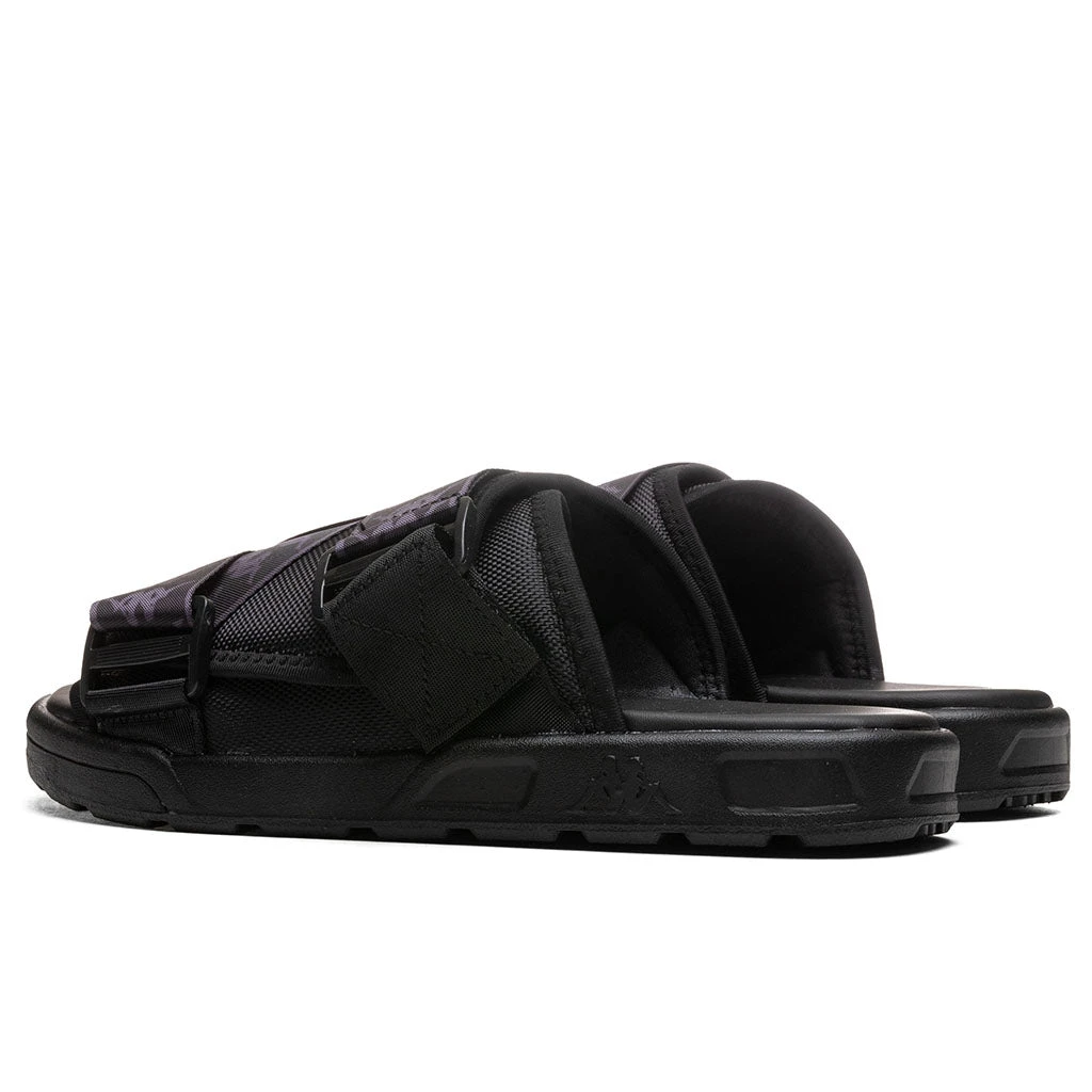 Kappa 222 Banda Mitel 1 Sandals - Black/Grey DK 5 Kappa 222 Banda Mitel 1 Sandals - Black/Grey DK - Image 3
