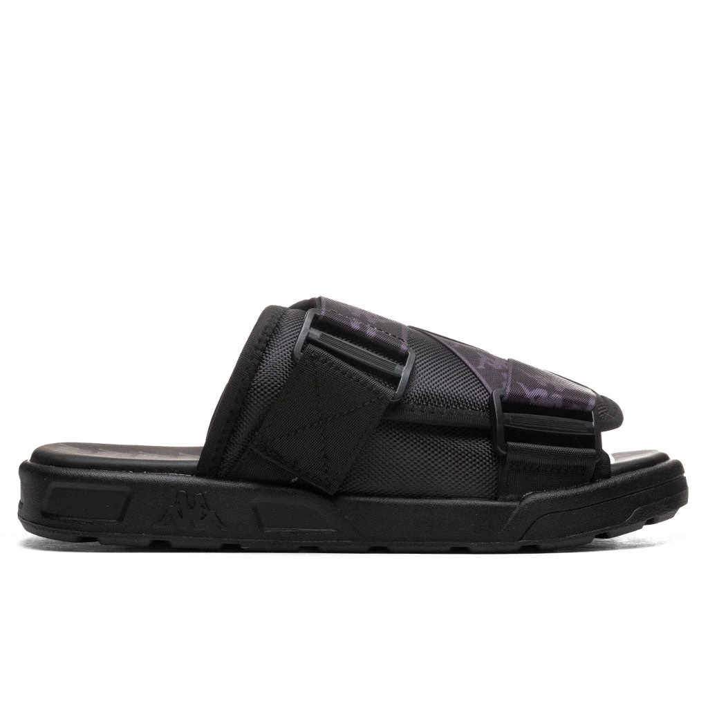 Kappa 222 Banda Mitel 1 Sandals - Black/Grey DK 3 Kappa 222 Banda Mitel 1 Sandals - Black/Grey DK
