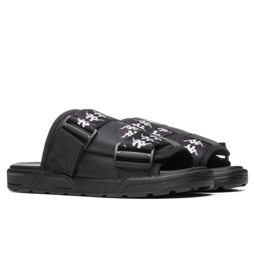 Kappa 222 Banda Mitel 1 Sandals - Black/White 4 Kappa 222 Banda Mitel 1 Sandals - Black/White - Image 2