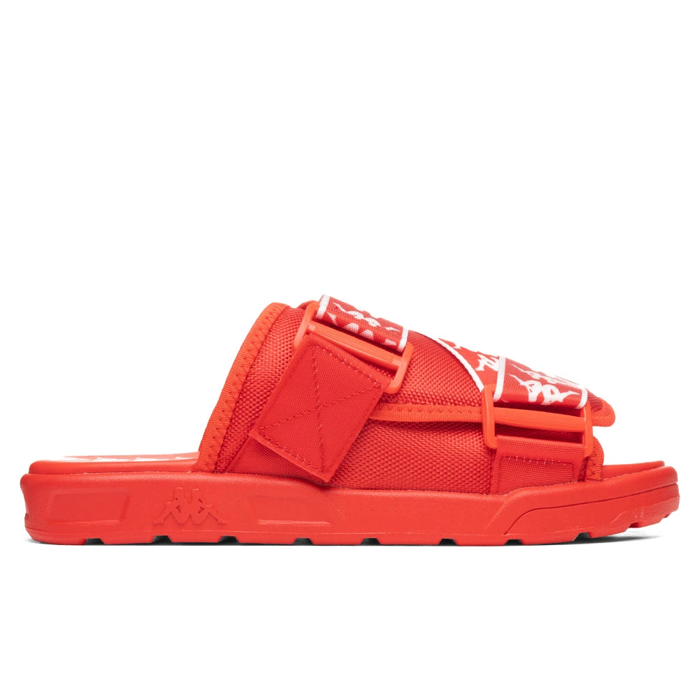Kappa 222 Banda Mitel 1 Sandals - Red Flame/White 3 Kappa 222 Banda Mitel 1 Sandals - Red Flame/White