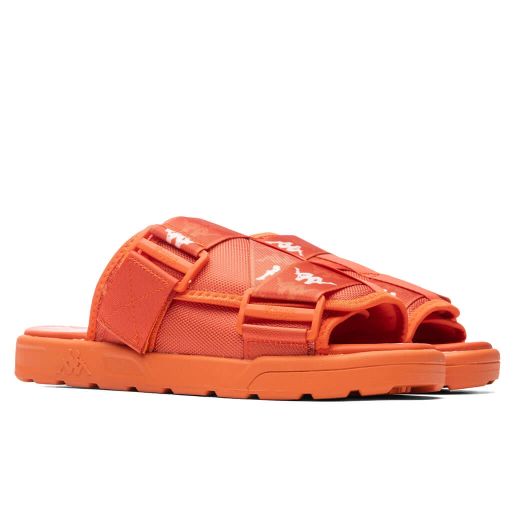 Kappa 222 Banda Mitel 1 Sandals - Orange/White 4 Kappa 222 Banda Mitel 1 Sandals - Orange/White - Image 2