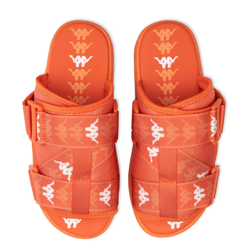 Kappa 222 Banda Mitel 1 Sandals - Orange/White 6 Kappa 222 Banda Mitel 1 Sandals - Orange/White - Image 4