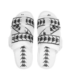 Kappa 222 Banda Mitel 1 Sandals - White/Black -Birkenstock Store Kappa 222 Banda Mitel 1 White Black 304KUQ0 900 03 03 2021 01