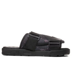 Kappa 222 Banda Mitel 4 Sandals - Black/White