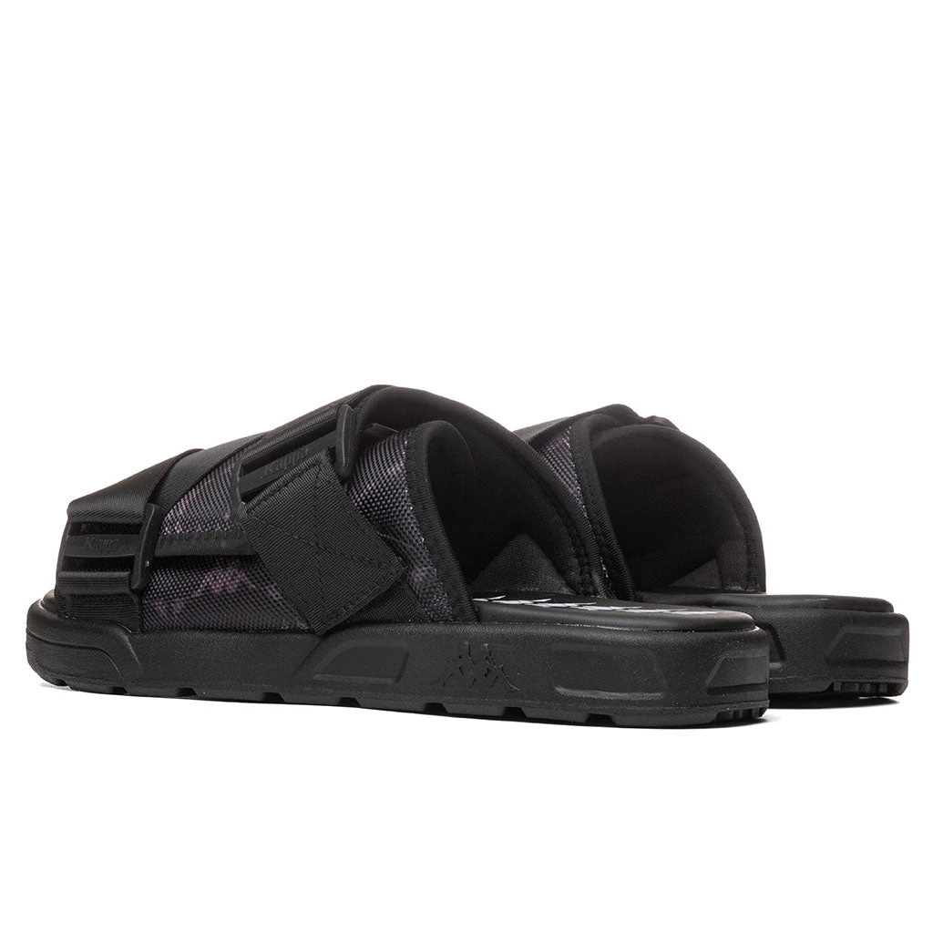 Kappa 222 Banda Mitel 4 Sandals - Black/White 5 Kappa 222 Banda Mitel 4 Sandals - Black/White - Image 3