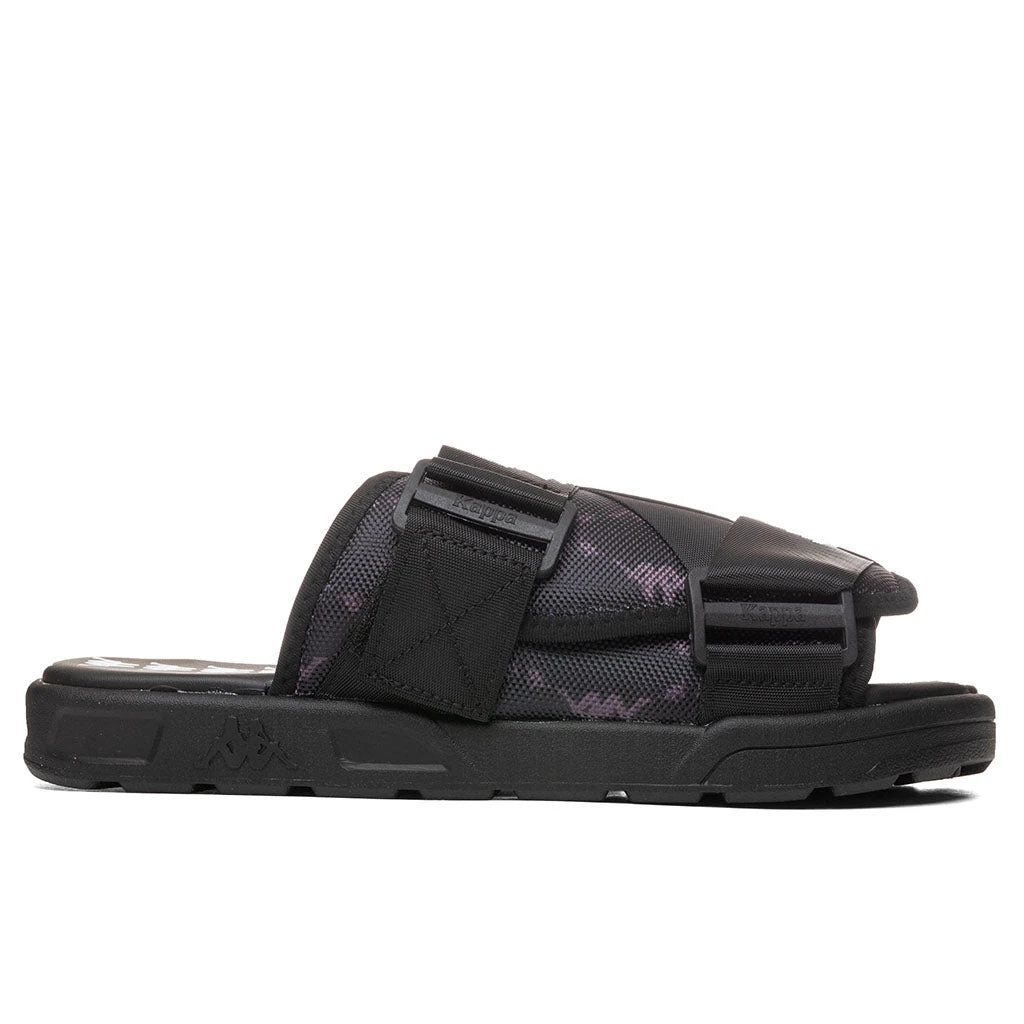 Kappa 222 Banda Mitel 4 Sandals - Black/White 3 Kappa 222 Banda Mitel 4 Sandals - Black/White