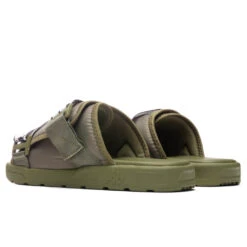 Kappa Authentic JPN Mitel 2 Sandals - Green Olive/White -Birkenstock Store Kappa Authentic JPN Mitel 2 Sandals Green Olive White 31172WW A3G 01 16 2022 01 3