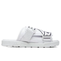 Kappa Authentic JPN Mitel 2 Sandals - Light Grey/White