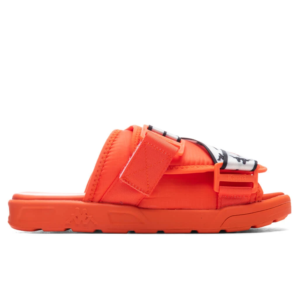 Kappa Authentic JPN Mitel 2 Sandals - Orange/Black 3 Kappa Authentic JPN Mitel 2 Sandals - Orange/Black