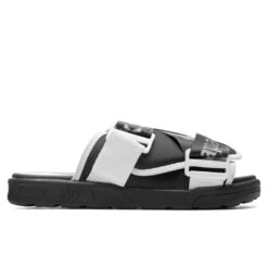 Kappa Authentic Mitel 1 Sandals - Black/White