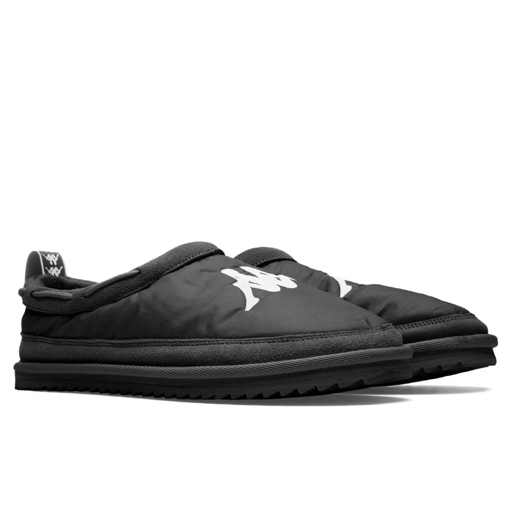 Kappa Authentic Mule 3 Slipper - Black/White 4 Kappa Authentic Mule 3 Slipper - Black/White - Image 2