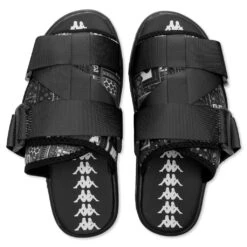 Kappa Authentic Nuuk 1 Sandals - Black/Light Grey 9 Kappa Authentic Nuuk 1 Sandals - Black/Light Grey -Birkenstock Store Kappa Authentic Nuuk 1 Sandals Black Light Grey 34171RW A1P 10 23 2021 01 3