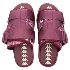 Kappa Authentic Nuuk 1 Sandals - Burgundy/Light Beige -Birkenstock Store Kappa Authentic Nuuk 1 Sandals Burgundy Light Beige 34171RW A1V 10 23 2021 01 5