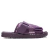 Kappa Authentic Nuuk 1 Sandals - Dark Purple/Beige Natural -Birkenstock Store Kappa Authentic Nuuk 1 Sandals Dark Purple Beige Natural 34171RW A1U 10 23 2021 01