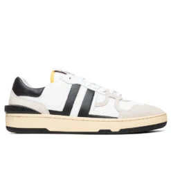 Lanvin Clay Low Top Sneakers - White/Black