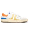 Lanvin Clay Low Top Sneakers - White/Yellow -Birkenstock Store Lanvin Clay Low Top Sneakers White Yellow FM SKDK00 NAS1 P21 YEL 02 19 2021 01