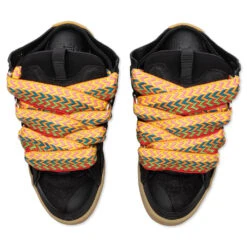 Lanvin Curb Mules - Black -Birkenstock Store Lanvin Curb Mules Black FM SKDM02 DRAG E22 10 09 05 22 Feature JAYLEEN 4