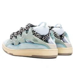 Lanvin Curb Mules - Pale Blue -Birkenstock Store Lanvin Curb Mules Pale Blue FM SKDM02 DRAG E22 21 06 03 22 Feature DV 3