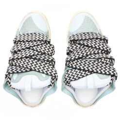 Lanvin Curb Mules - Pale Blue -Birkenstock Store Lanvin Curb Mules Pale Blue FM SKDM02 DRAG E22 21 06 03 22 Feature DV 4