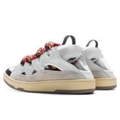 Lanvin Curb Mules - White -Birkenstock Store Lanvin Curb Mules White FM SKDM02 DRAG E22 00 03 24 23 Feature DV 5