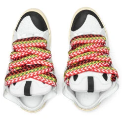 Lanvin Curb Mules - White -Birkenstock Store Lanvin Curb Mules White FM SKDM02 DRAG E22 00 03 24 23 Feature DV 6