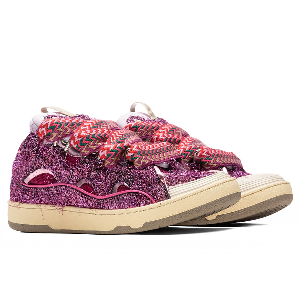 Lanvin Curb Sneakers - Fluorescent Pink 4 Lanvin Curb Sneakers - Fluorescent Pink - Image 2