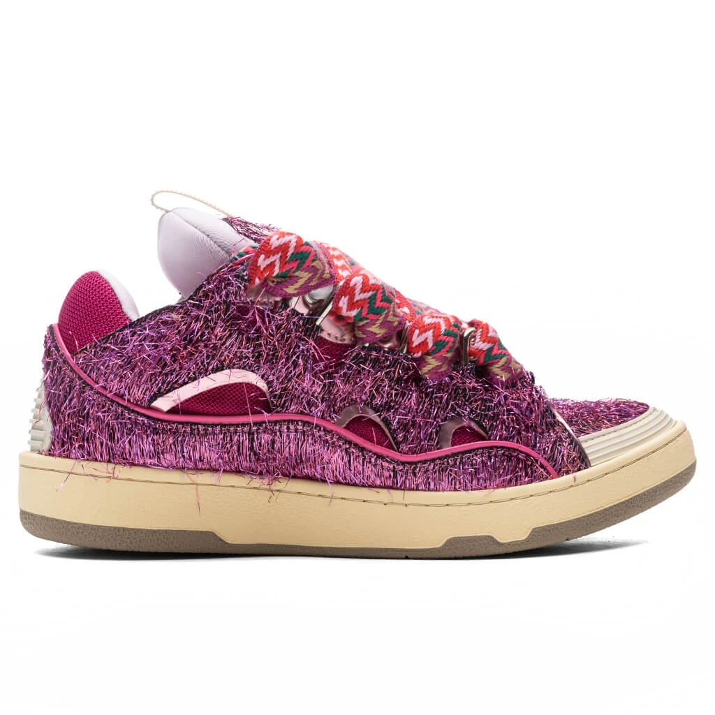 Lanvin Curb Sneakers - Fluorescent Pink 3 Lanvin Curb Sneakers - Fluorescent Pink