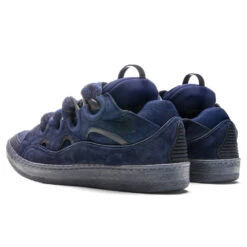 Lanvin Curb Sneakers - Navy Blue -Birkenstock Store Lanvin Curb Sneakers Navy Blue FM SKRK11 TRAG A22 29 07 26 22 Feature VR 5