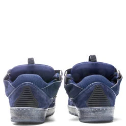 Lanvin Curb Sneakers - Navy Blue -Birkenstock Store Lanvin Curb Sneakers Navy Blue FM SKRK11 TRAG A22 29 07 26 22 Feature VR 8