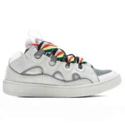 Lanvin Curb Sneakers - Off White/Grey