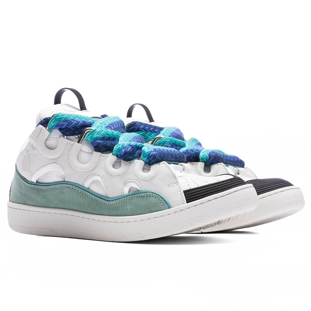 Lanvin Curb Sneakers - White/Green 4 Lanvin Curb Sneakers - White/Green - Image 2