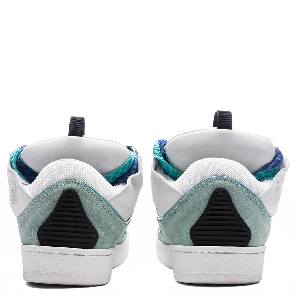 Lanvin Curb Sneakers - White/Green 6 Lanvin Curb Sneakers - White/Green - Image 4