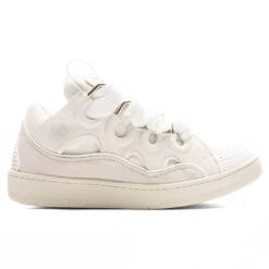 Lanvin Curb Sneakers - White/White