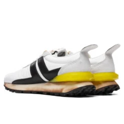 Lanvin Running Sneakers - White/Black -Birkenstock Store Lanvin Running Sneakers White Black FM SKBRUN NYL1 P21 BLK 03 15 2021 01 4