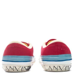 Lanvin X Gallery Dept. II Low Vulcanized Sneakers - Red/Multicolor -Birkenstock Store Lanvin x Gallery Dept. II Low Vulcanized Sneakers Red Multicolor FM SKIK00 CAGD P22 30S1 05 29 22 Feature DV 4