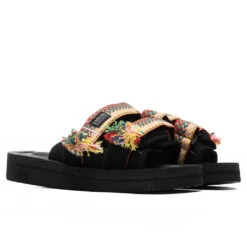 Lanvin X Suicoke Sandals - Black -Birkenstock Store Lanvin x Suicoke Sandals Black FM SASS01 NUBK A22 10 09 05 22 Feature JAYLEEN 2