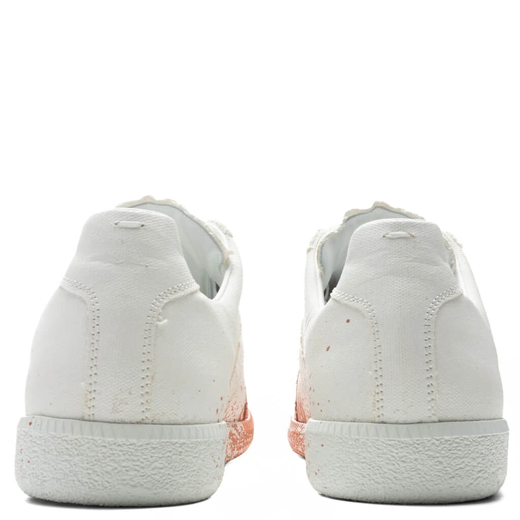 Maison Margiela Replica Paint Splatter Sneakers - White/Coquille 6 Maison Margiela Replica Paint Splatter Sneakers - White/Coquille - Image 4