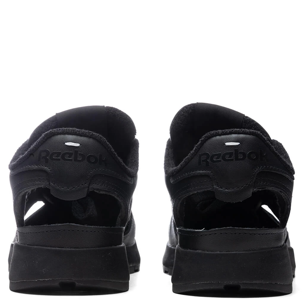 Maison Margiela X Reebok Décortiqué’ Classic Leather Sneaker - Black 6 Maison Margiela X Reebok Décortiqué’ Classic Leather Sneaker - Black - Image 4