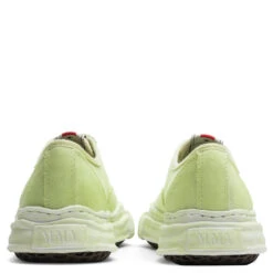Baker Overdyed Canvas Low - Green -Birkenstock Store Maison Mihara Yasuhiro Baker Overdyed Canvas Low Green A06FW718 GRE 12 31 2020 01 4